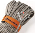 TITAN Survival Patented Paracord 550 - 25ft, 100ft, 500ft & Color Options - 620LB Strength Survival Paracord Military Spec with 3 Strands - Heavy Duty Hank Cord for Camping & Outdoors with Firestarter