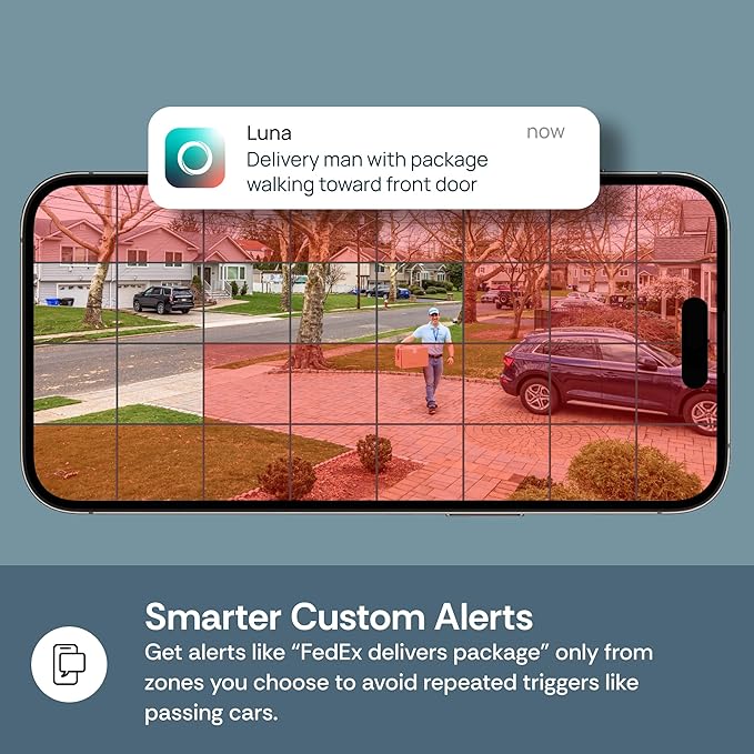 Luna Light Bulb Security Cameras Wireless Outdoor Indoor, 360° Pan Tilt, Color Night Vision, LED Bulb & Spotlight, 2.4GHz Wi-Fi 6, Porch Light Cameras for Home Security (2026 Upgrade Version)