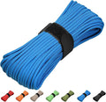Paracord 550 Rope 100 Feet 5/32 Inch 7 Strand Type III Nylon Rope Parachute Cord for Survival Gear, Hiking, Camping, and Outdoor Use