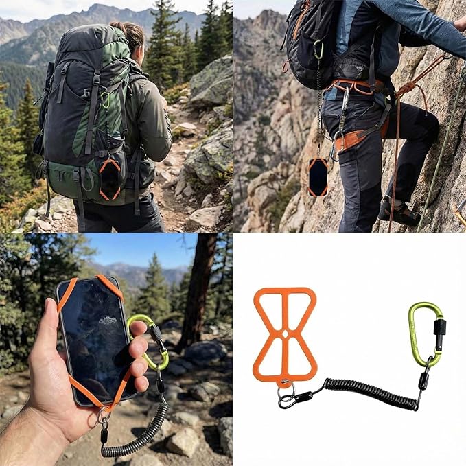 Universal Smartphone Harness with Tether
