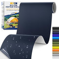 Fabric Repair Tape, Self Adhesive Nylon Repair Patch, Waterproof Outdoor Nylon Tape/Patch Kit for Down Jacket Clothing Tent Awnings Boat Cover Couches Dark Blue 4x70 inch