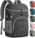 Pritent Cooler Backpack for Men Women Insulated Waterproof Backpack Cooler Leak Proof Cooler Bag Lightweight Lunch Backpack for Camping Beach Travel Picnic
