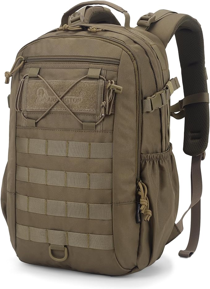Mardingtop Small Military Tactical Backpack for Men 20L Molle Rucksack EDC Daypack for Hiking,Travel,Camping, Hunting
