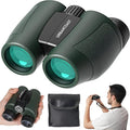 12x32 Compact Binoculars for Adults - High Powered Lightweight Small Binoculars with Large View - Super Bright Waterproof Binocular for Bird Watching Travel Cruise Ship Hiking Sports Concert