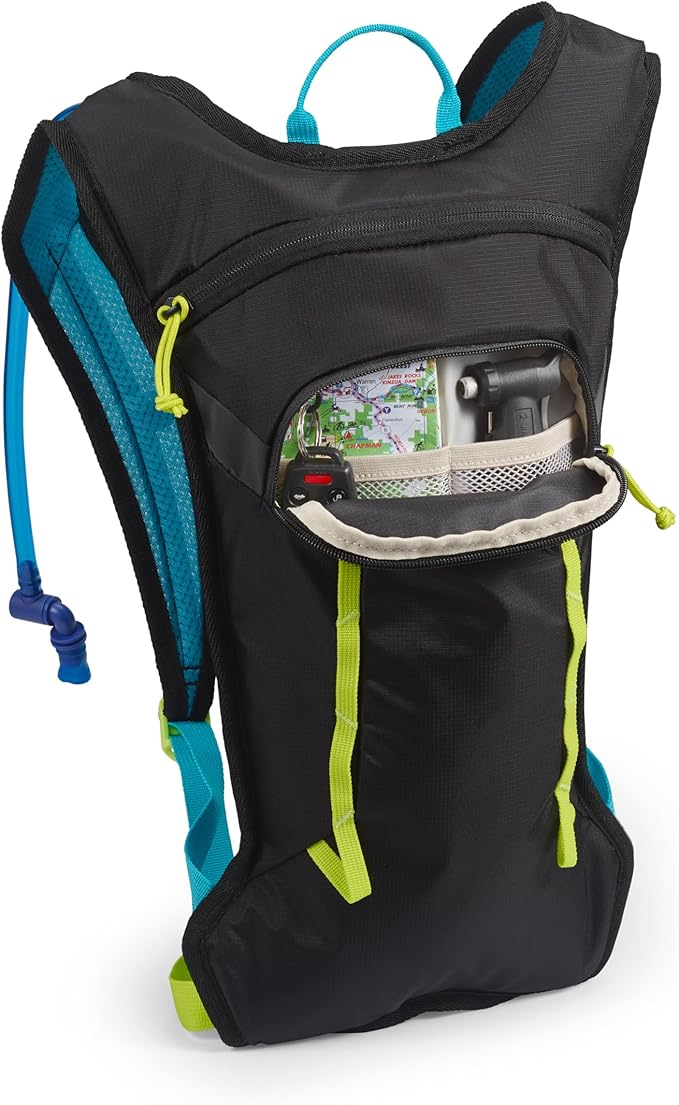 High Sierra Hydrahike 2.0 Hydration Backpack with 2L Water Bladder for Running, Hiking, Camping, or Cycling