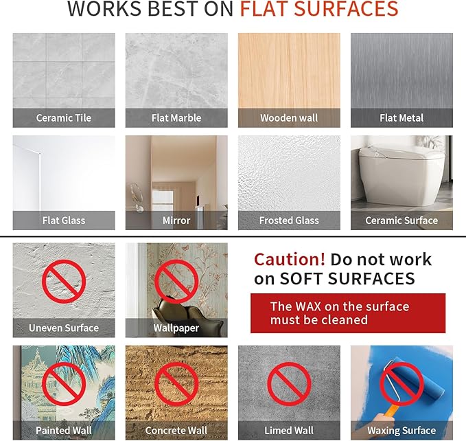 Paoli Heavy Duty Self Adhesive Hooks - Sturdy self Adhesive Hooks for Home, School and Office Easy to fit and Remove,with a Maximum Load Capacity of 30lb (4 PC).