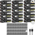 Bud K 36pack Headlamp Rechargeable, 1000 Lumen Headlamps for Adults, 230 Angles Wide Beam Headlamp & Spotlight, 6 Modes, Lightweight Head Lamps for Camping Running Cycling (36)