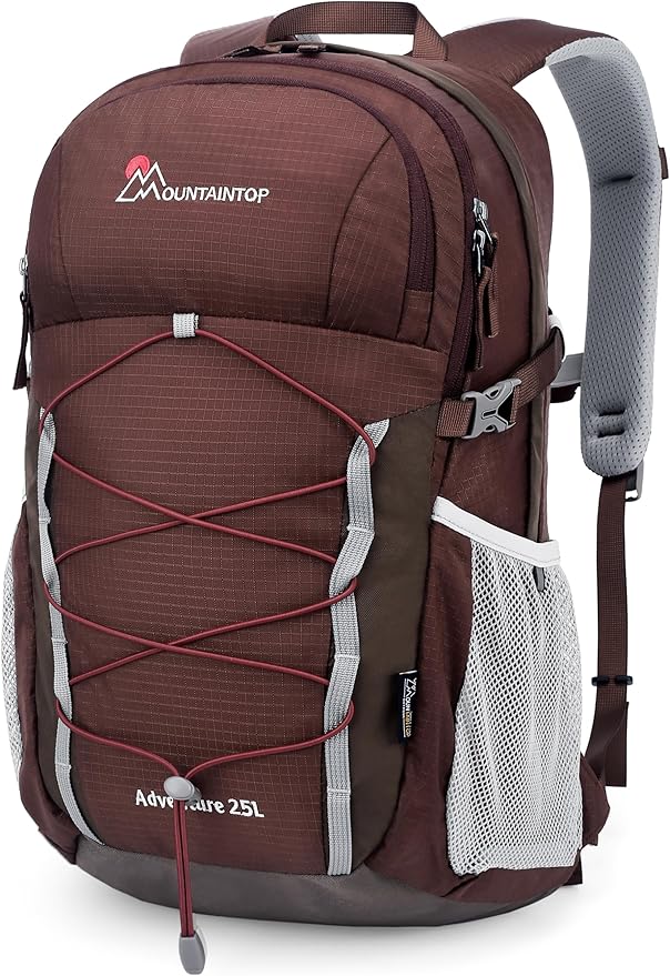 MOUNTAINTOP 25L Hiking Backpack,Lightweight Travel Backpack for Men Women Outdoor Backpacking, Camping