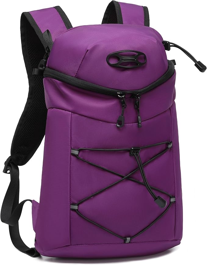 Wotony Lightweight Insulated Backpack with 2L or 3L Water Bladder Bag Daypack for Hiking Trail Running Cycling Race Marathon for Women Men