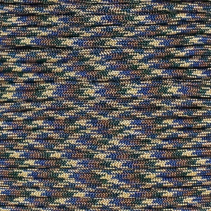 Paracord Planet 550 Paracord – Camo Colors – Ideal for Fishing Lines, Snares, Bracelets, Emergency and Survival Situations – Multiple Colors and Lengths Available