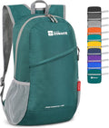 ZOMAKE Lightweight Packable Backpack, Foldable Backpacks Small Daypack for Hiking Water Resistant Day Bag for Travel(Olive Green)