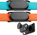 DDJ [2 Pack] Dog Collar Holder for Samsung Smart Tag 2, Dog GPS Tracker Waterproof Silicone Case for Galaxy Smarttag2, Anti-Lost and Scratch Resistant, for Cat, Pet, Fits Different Width Collars