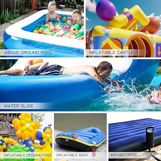 Breliter Inflatable Waterproof Repair Tape - Waterproof TPU Patch Repair Kit, Sealing Repair Tape for Air Mattress, Bounce House, Inflatable Toys, Tent, Swimming Ring, Heavy Duty - 6in x 13.2ft
