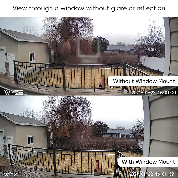 Wyze Offical: Window Mount for Wyze Cam OG, v3, v3 Pro, v4