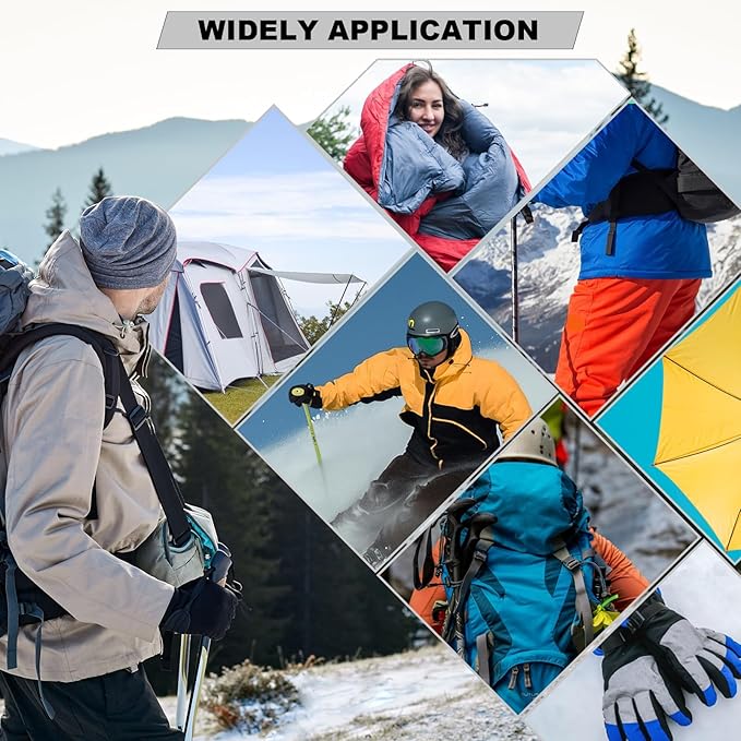 OAZ 8 Pieces 7.87 x 5.9 inch Nylon Repair Patches Nylon Fabric Patch Self-Adhesive Fabric Repair Tape Waterproof Lightweight Outdoor Gear Patch Kit for Down Jacket Clothing Tent Bag (Green)