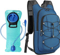 MIYCOO Hydration Backpack - Lightweight Water Backpack with 2L Water Bladder Bag, Running Hydration Vest Backpack for Men Women, Hydration Pack for Hiking, Cycling, Climbing