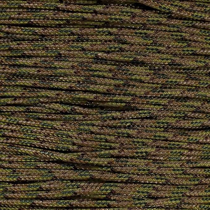 Paracord Planet 95lb Paracord – 1 Strand Type I Parachute Cord for Outdoors and DIY – Multi Camo (10 ft)