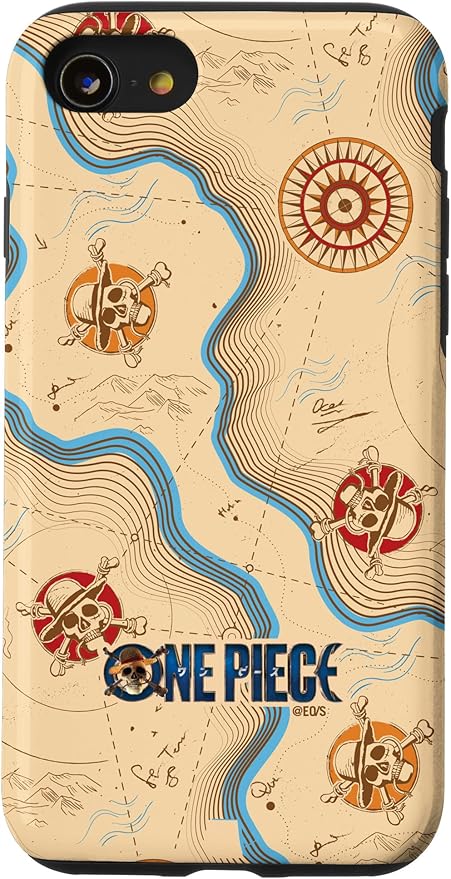 One Piece Map Officially Licensed Case for iPhone SE (2020) / 7/8