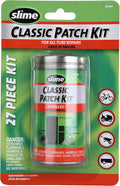 Slime 20189 Tire Repair Kit, Rubber Patches, Classic, 27 Pieces
