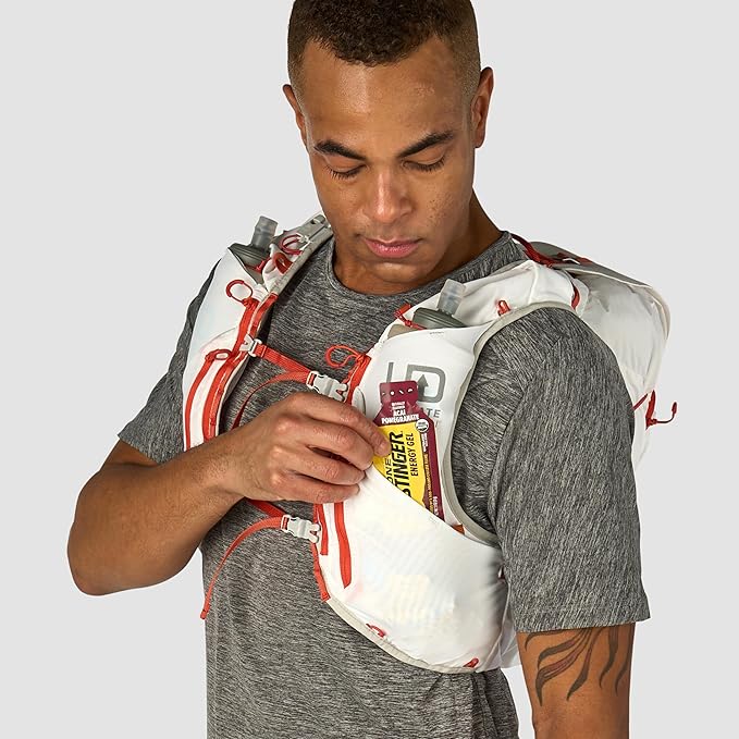 Ultimate Direction Adventure Vest | 17 Liter Capacity Hydration Pack for Running, Hiking & Fastpacking - Includes 2 Soft Flasks