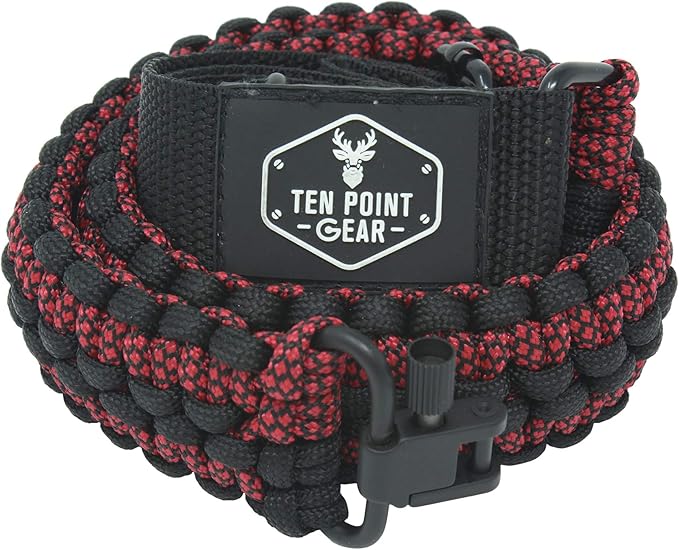 Extra Wide Gun Sling Paracord 550 Adjustable w/Swivels (Multiple Color Options)