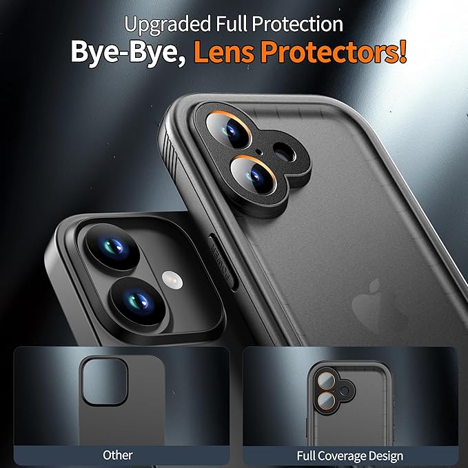 Cozycase TOP Waterproof Case for iPhone 17 - Military Heavy Duty 360 Shockproof Full Body with Screen Camera Protector Double IP68 Water Dust Drop Proof Hard Rugged Tough Bumper Front Back Slim Cover