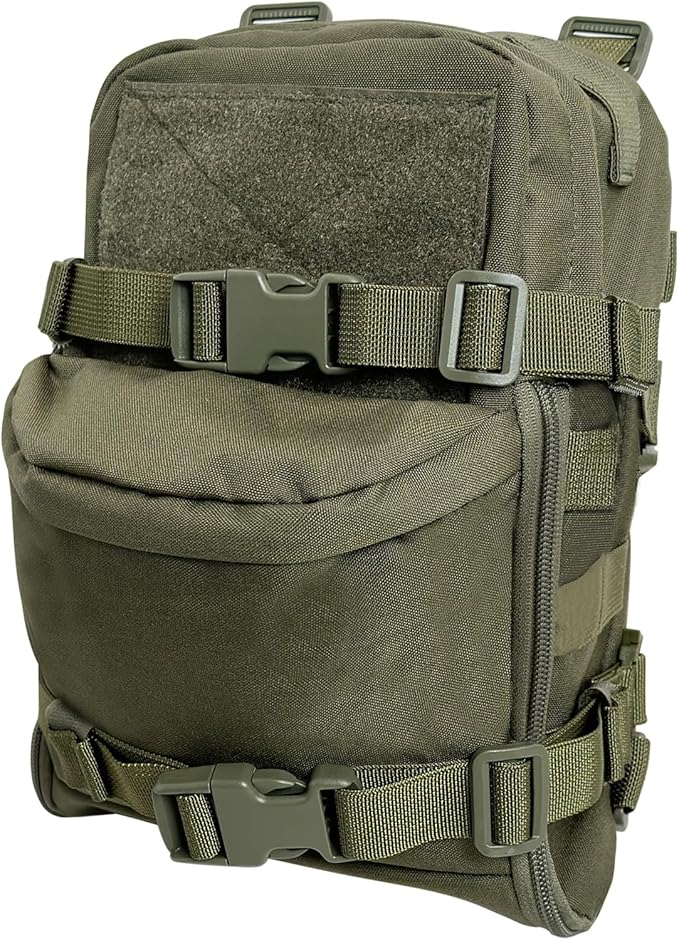 Tactical Hydration Backpack for 2L Hydration Bladder, Lightweight Hydration Backpack MOLLE Water Carrier for 2L Hydration Bladder Reservoir Pack for Hiking Biking Running Climbing