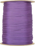 The Paracord Store | Type III 550 Paracord - 1000 FT Spool, Purple | Heavy Duty 7 Strand Tactical Paracord - USA Made Nylon Outdoor Parachute Cord for Camping, Fishing & More - Survival Cord