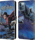 Head Case Designs Officially Licensed Harry Potter Quidditch 1 Prisoner of Azkaban II Leather Wallet Case Compatible with Apple iPhone 12 / iPhone 12 Pro