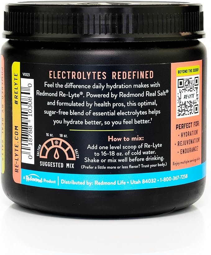 REDMOND Re-Lyte Hydration Electrolyte Powder Mix (Watermelon Lime)