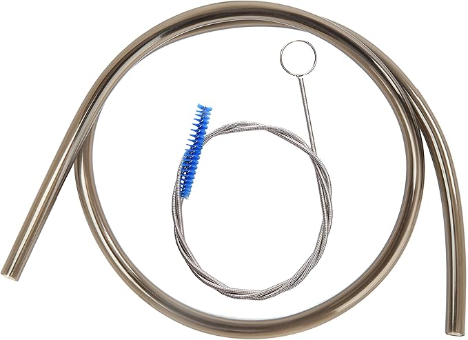 J.CARP High Flow Replacement Tube, with Tube Cleaner Brush, for Hydration Reservoirs