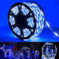 150ft LED Rope Lights Outdoor, 1080 LED Connectable and Flexible Tube Lights with 8 Modes, Waterproof LED Rope Lighting for Garden Patio Bedroom Party Pool Indoor Outdoor Christmas Decor (White&Blue)