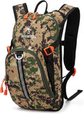 Kids Hydration Backpack, Water Hiking Backpack for Boys or Girls with 1.5L Reservoir Bladder