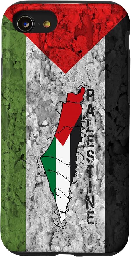Kufiya PALESTINE Keffiyeh flag, Palestinian Map pattern Case for iPhone SE (2020) / 7 / 8