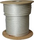 T.W Evans Cordage Co. 98017 5/8-Inch by 200-Feet Solid Braid Propylene Multifilament Derby Rope, White