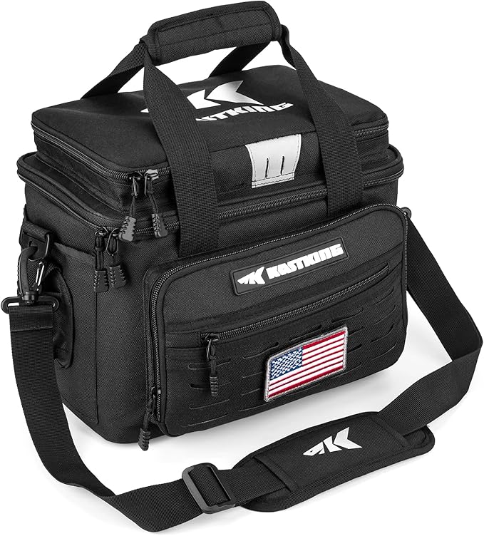 KastKing Fishing Tackle Bags - Saltwater & Freshwater Fishing Bags - Water Resistant, Padded Shoulder Strap - Gear Storage