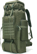 Hiking Backpack for Men 70L/100L Camping Backpack Military Rucksack Molle 3 Days Assault Pack for Climbing | Camping Backpack, 3 Days Assault Pack, for Climbing