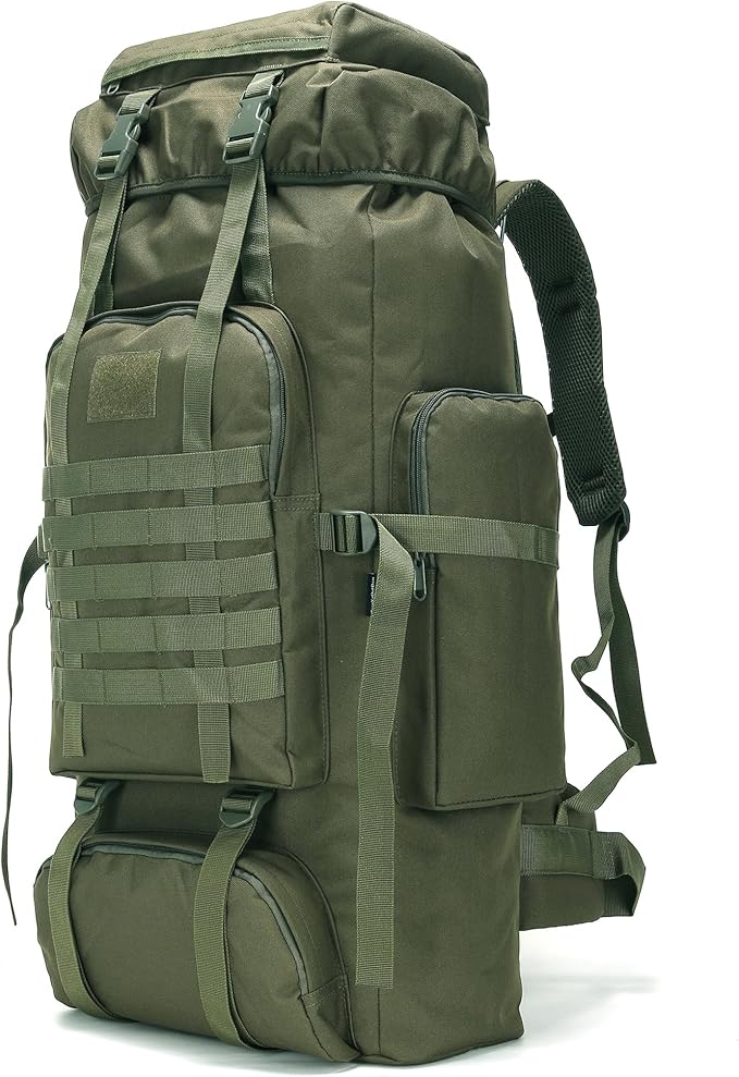 Hiking Backpack for Men 70L/100L Camping Backpack Military Rucksack Molle 3 Days Assault Pack for Climbing | Camping Backpack, 3 Days Assault Pack, for Climbing