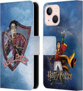 Head Case Designs Officially Licensed Harry Potter Quidditch 2 Prisoner of Azkaban II Leather Wallet Case Compatible with Apple iPhone 13 Mini