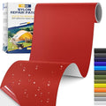 Fabric Repair Tape, Self Adhesive Nylon Repair Patch, Waterproof Outdoor Nylon Tape/Patch Kit for Down Jacket Clothing Tent Awnings Boat Cover Couches Red 4x70 inch