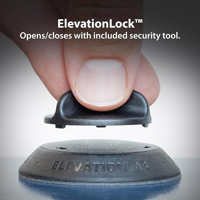 Elevation Lab AirTag Adhesive Security Mount (2 Pack) - TagVault™ - The Secure & Low-Profile AirTag Adhesive Holder | 3M VHB, Waterproof, Security Tool, Find Your Bike, Car, Skis