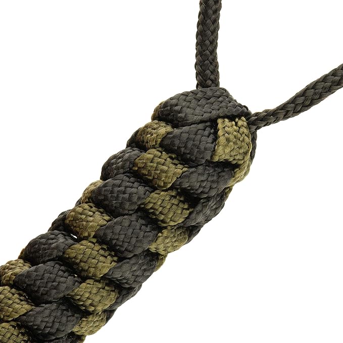 M-Tac Skull Knife Lanyard with Bead – Paracord Lanyard for Knives & EDC – Tactical Knife Fob Pull Cord – Durable Paracord