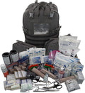Luminary Stomp Medical Backpack Fully Stocked First Aid Trauma Kit Special Operations Pack Medical Bug Out Bag for EMS/EMT First Responders Preppers (Tactical Black)