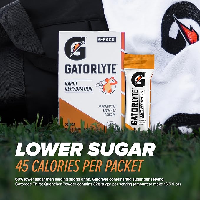 Gatorlyte Powder Watermelon, 16.9oz (Pack of 6)