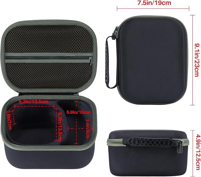 Storage Case Compatible with Walker's Razor Slim Shooting Hearing Protection Electronic Earmuffs