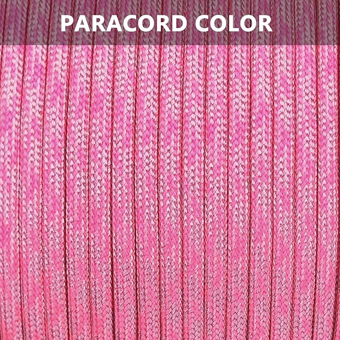 Paracord 325lb Diameter 2.7mm - 5 Strand Parachute Spool Cord - 100ft 200ft,Paracord for Camping,Hiking,Fishing,Outdoor and DIY