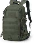 Mardingtop Small Tactical Backpack,Molle Hiking Backpack for Backpacking,Cycling and Biking,15L/25L Backpack