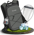 Hydration Pack Backpack, Insulated Hiking Water Backpack with 1.5L Water Bladder, Running Hydration Vest Backpack for Men Women, Hydro Daypack for Hiking, Cycling, Climbing, Rave