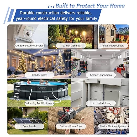 NineLeaf Junction Box, Waterproof Electrical Box IP66 Water Resistant Dustproof ABS Plastic Project Enclosure for Electronics, External Size 4.2 x 4.2 x 2.3 inch (107 x 107 x 58 mm),3PK