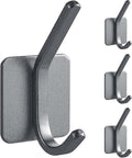 Paoli Heavy Duty Self Adhesive Hooks - Sturdy self Adhesive Hooks for Home, School and Office Easy to fit and Remove,with a Maximum Load Capacity of 30lb (4 PC).